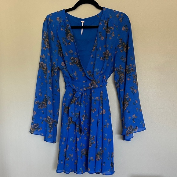 Free People Royal Blue dress medium - Picture 2 of 5